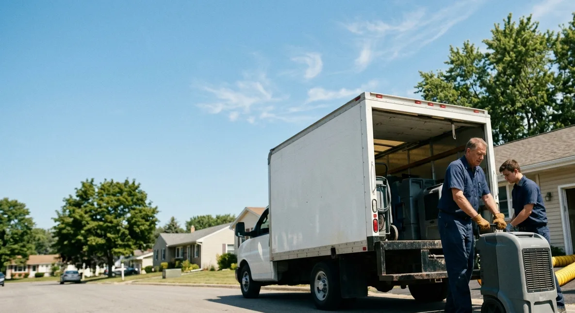 Water Damage Cleanup in Capron, IL near me